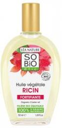 Huile Végétale de Ricin Fortifiante Bio 50 ml - Flacon 50 ml