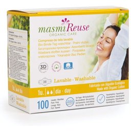 Compresses Dia en tissu lavable avec ailes