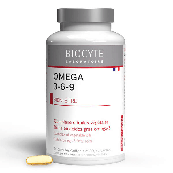 Oméga 3-6-9  Bien-Être Huiles végétales 60 Capsules