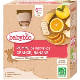 Pomme DE Provence Orange Banane dès 6 mois