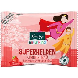 Naturkind Bain Effervescent Super Héros Parfum Fraise 80g