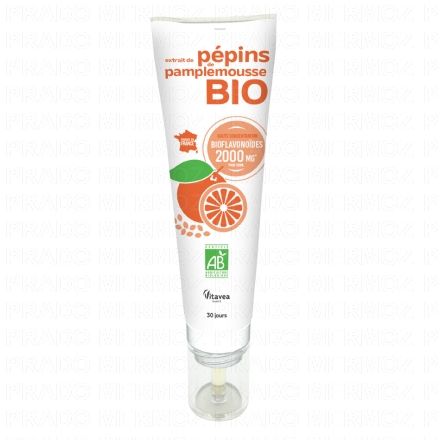 Extrait de Pépins de pamplemousse bio 2000mg 30ml