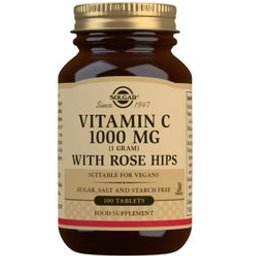 Vitamine C 1000 Avec Rose Hips 100 Comprimés