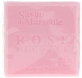 Savon de Marseille Rose Pivoine 72% huile 100 g - Pain 100 g