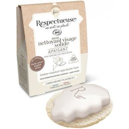 Kit Limpiador Facial Sólido Calmante + Porta Jabón