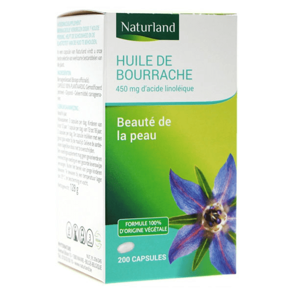 Huile de Bourrache 200 capsules