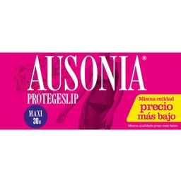Ausonia™ protegeslip maxi maxi 30uds