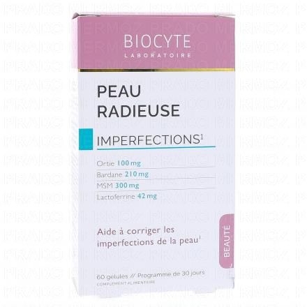 Peau Radieuse Imperfections 60 gélules