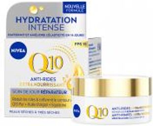 Q10 Anti-Rides Extra Nourrissant Crème Visage Jour Peaux Sèches 50 ml - Pot 50 ml