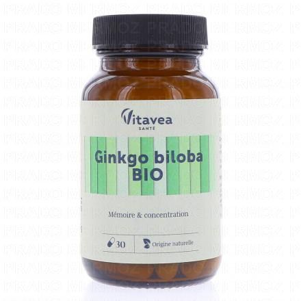 Ginkgo Biloba bio x30 gélules