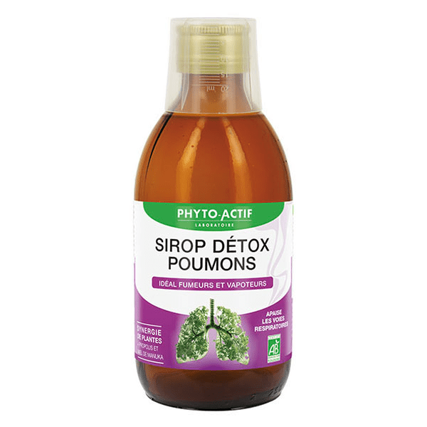 Sirop détox poumons bio 250ml