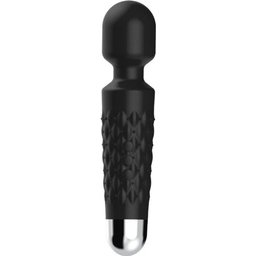 Postman Masseur Vibrateur Tête Flexible Noir 1ut