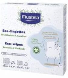 Recharge Eco Lingettes 100% Coton Bio (6 Lingettes) 52 g - Boîte 6 lingettes