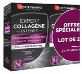 Forté Pharma Expert Collagène Intense Lot de 2 x 14 Sticks - Lot 2 x 14 sticks