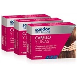 Sandoz Wellness Cheveux et ongles 30caps