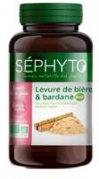 Levure de Bière et Bardane Bio 200 Gélules - Pot 200 gélules