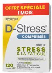 D-Stress Comprimé Pack Eco 1Mois - Boite de 120 Comprimés - Boîte 120 comprimés