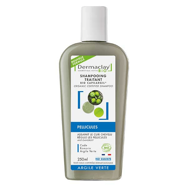 Shampoing Traitant Bio Anti-Pelliculaire Argile Verte 250ml