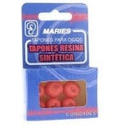 Bouchons d'oreilles Maries Resin 6 U
