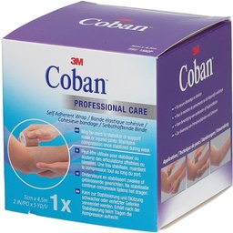 Coban Bandage Auto-adhésif 5 cm x 4,5 m