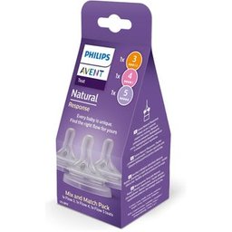 Pack Mix & Match Tétine Natural Response T3+T4+T5