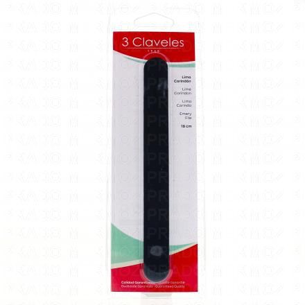 3 CLAVELES Lime corindon flexible noire 18 cm