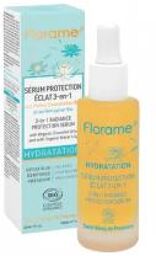 Sérum Protection Éclat 3en1 Hydratation Bio 30 ml - Flacon compte goutte 30 ml