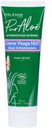 Pur Aloé Hydratation Intense Crème Nuit Peaux Sèches Bio 50 ml - Tube 50 ml