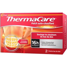 Patch Auto-chauffant - patchs bas du dos boîte de 2