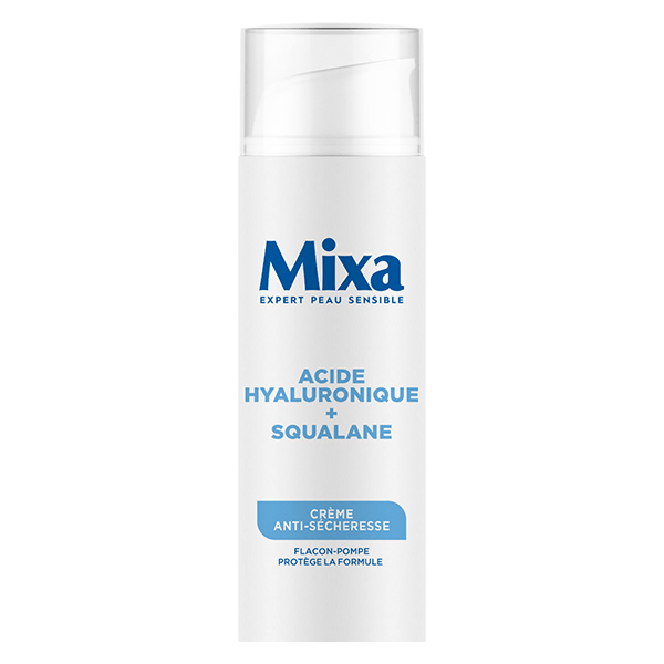 Crème Anti-Sécheresse à l'Acide Hyaluronique et au Squalane 50 mL