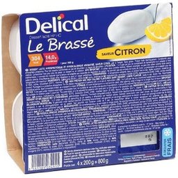 Crema Dessert Limon Sin Lactosa 4x200g