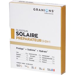 Granions Oligo'Sun Solaire Préparateur 3-en-1 Format 1 mois