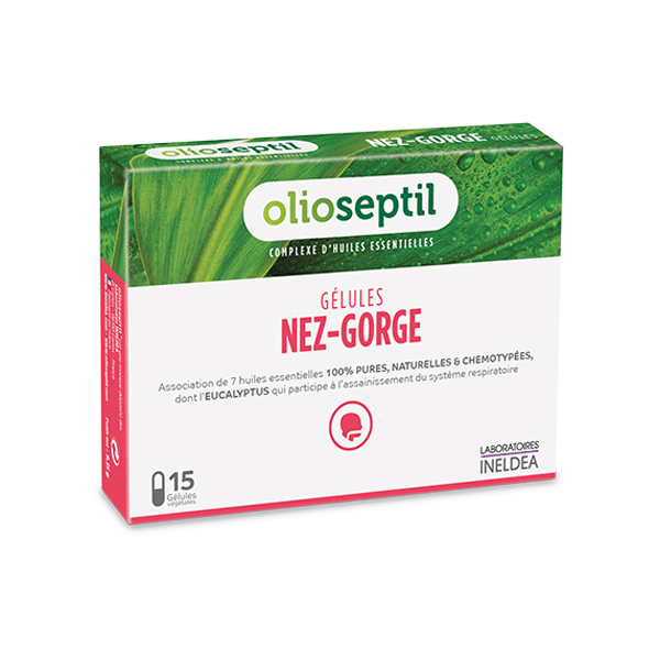Olioseptil Nez-Gorge 15 gélules végétales