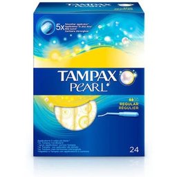 Pearl Tampon Régulier Tampon 24 pcs