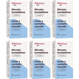 Redcare Eye Lentille de contact mensuelle -4 dioptries