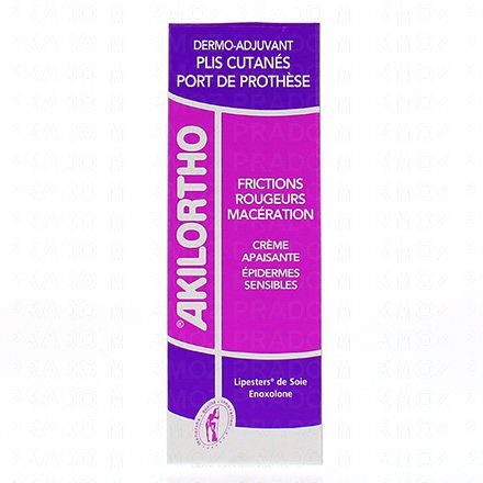 AKILEÏNE Akilortho - crème apaisante plis cutanés port de prothèse tube 75ml