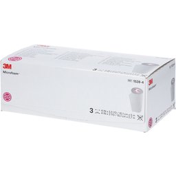 3M™ Microfoam™ Sparadrap chirurgical 5,0 x 10 cm 1528-4