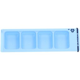 Distributeur de médicaments 1 jour bleu