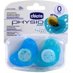 Chicco™ Tétine Physio Air rubber bleu 0m+ 2 pcs