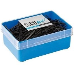 Clips Cabello Negro 50mm 300uds