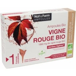 Ampoulesoules Vigne Rge Bio 20x10ml