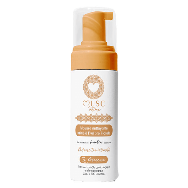 Amber Flower - La précieuse Mousse nettoyante intime 150ml