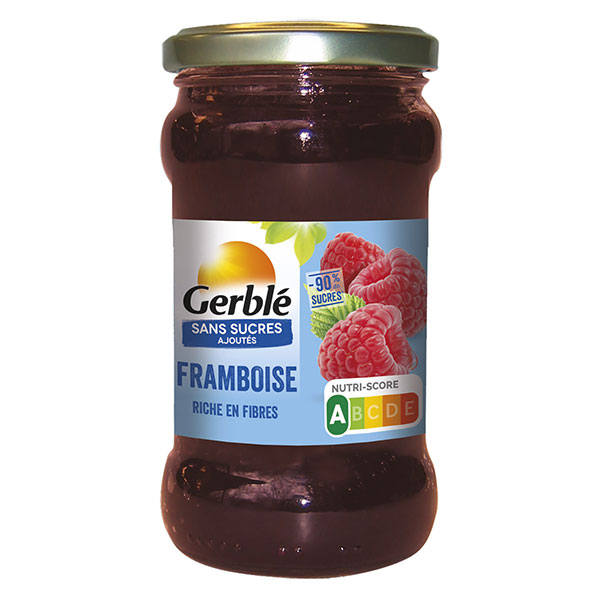 Sans Sucres Ajoutés Confiture Framboise 320g