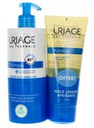 Xémose Baume Oléo-Apaisant 500 ml + Xémose Huile Lavante Peaux Très Sèches 200 ml Offerte - Lot 2 produits