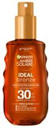 Ambre Solaire Ideal Bronze Huile Protectrice Visage & Corps SPF30 150 ml - Flacon-Pompe 150 ml