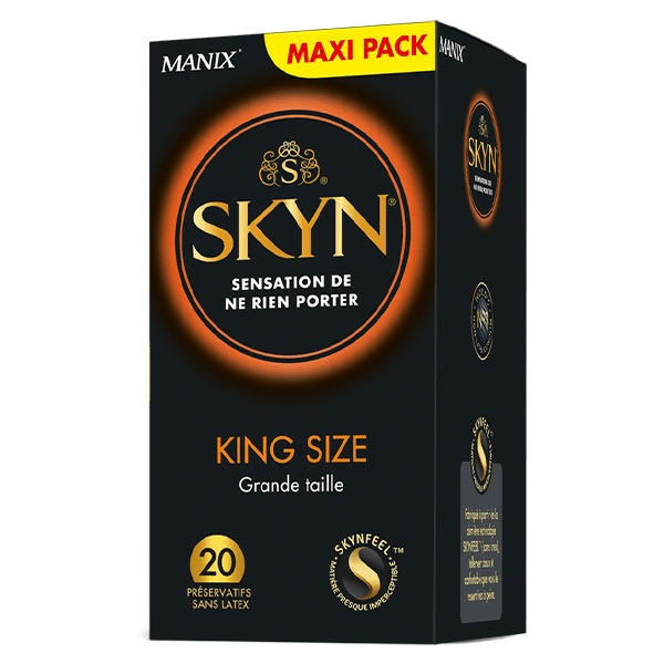 King Size Grande Taille 20 préservatifs