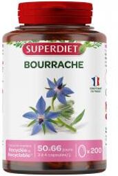 Huile de Bourrache 200 Capsules - Pot 200 capsules