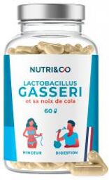 Lactobacillus Gasseri Minceur et Digestion 60 Gélules - Pot 60 gélules