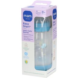 Easy Start™ Biberon anti-coliques bleu 260 ml - 0 mois et +