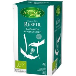 Artemis Organic Tisane Respir-T 20 filtres